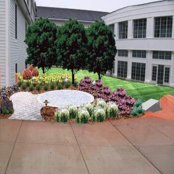 landscapes Various lawn and landscape design projects including decks