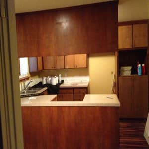 Outdated kitchen rehab before