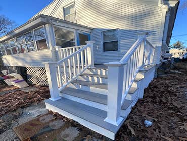 Deck remodeling