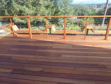 New Redwood Deck