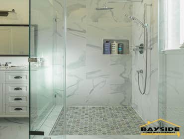 Photos by Bayside Home Improvement Inc #4 In this project, the previous homeowners had remodeled the bathroom without permits. shortly later, the showe