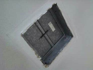 FIRE DAMPERS SERVICE BEFORE AND AFTER SERVICE OF DAMPERS