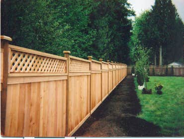 Wood Fence