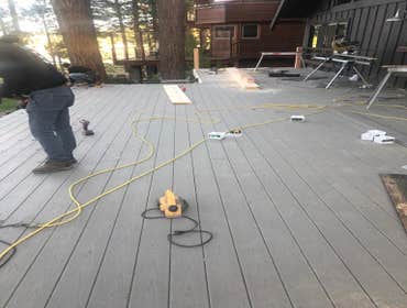 New deck