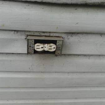 Photos from AOC Maintenance Installed outdoor safety cover for receptacle.