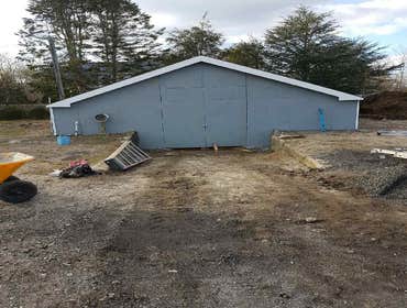 Finished barn