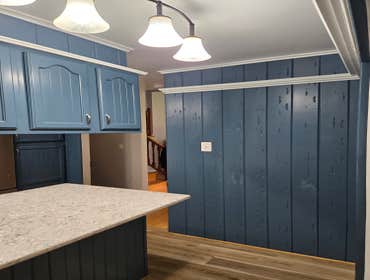 Full kitchen remodel(painted old cabinets)