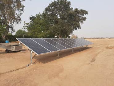 ground mounted ranch solar in Lodi