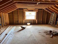 Photos by Landmark General & Landscape Contractors #1 Attic conversion to a bedroom with storage