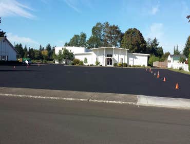Church before Striping