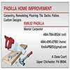 Padilla Home Improvement logo