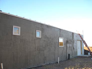 new stucco job