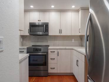 Kitchen Addition | Campbell This Campbell kitchen addition expanded the home to create a larger, modern, and highly functional centerpiece with sleek f