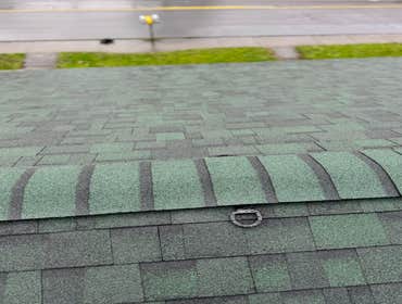 Photos by Top Shield Roofing LLC #1 Full roof replacement and smart vent (continuous ridge vent/inflow vent) installation in Washougal, WA.