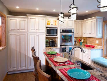 pantries and Wall ovens