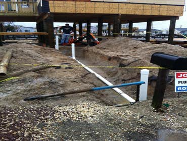 Johnny B's Plumbing & Heating LLC New water & sewers for recently elevated homes in Little egg Harbor, Mystic Island, Tuckerton, Beach Haven and Seasid