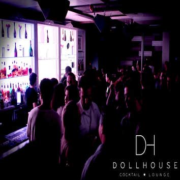 Dollhouse Cocktail Lounge In just over 6 weeks we completely remodeled the old Crown Room. The remodel included new floors, new ceilings and a state-o