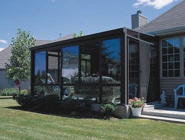 Sun room construction