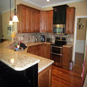 Rodgers Remodel project from Jarman Homes, Inc. Remodel Kitchen, Dining Room, Powder, Drop zone area, + 3 story addition with media room.