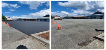 Photos by G&A Construction Asphalt resurfacing
Asphalt seal coat
