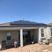 Black on black solar panels.