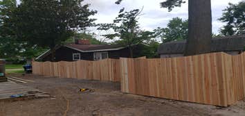 Photos by Everett's Construction Inc #1 A sun rise design with cedar materials