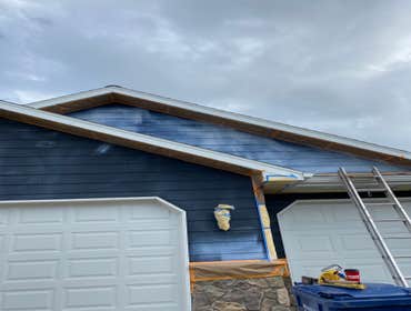 Photos by George Wood General Contracting & 6 inch seemless Gutters & Painting of All Types #1