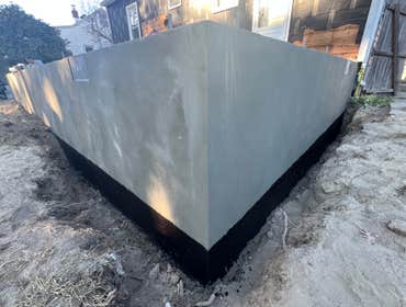 NORTHFIELD NJ FOUNDATION Excavation, Footing, Foundation Wall, Damp Proofing, Grading.