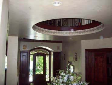 Entry way under dome