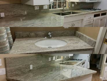 Photo(s) from Glastone Marble and Granite Marble, granite, quartz, any natural stone or man made. Counter tops for any surface, kitchens, showers, bar