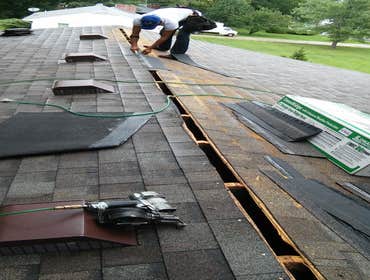 Cut out for Ridge Vents