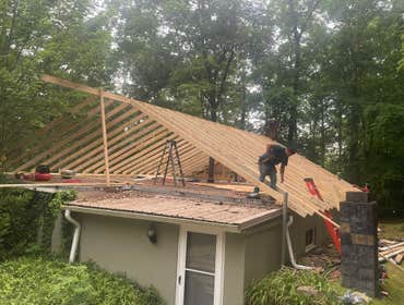 Photos by Speedy Gonzalez Roofing #8 Contact our team today and get a free estimate for any of the services that we offer.
Before, it was a flat roof a