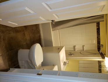 Painting and Restoring Bathroom