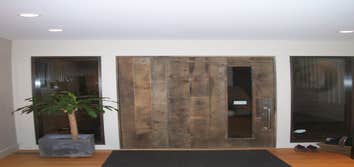 Reclaimed oak door