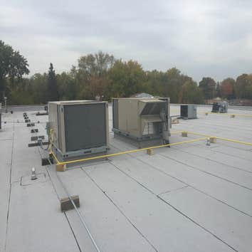 Photos from Joel's & Son Heating & Air Commercial work at Carrera supermarket