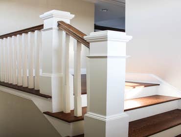 Baine Contracting Inc Project Multiple jobsites - showing kitchens, interior and exterior trim work, new homes, bathrooms, tile work, wood and iron ra