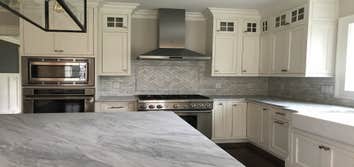 kitchen and dining
