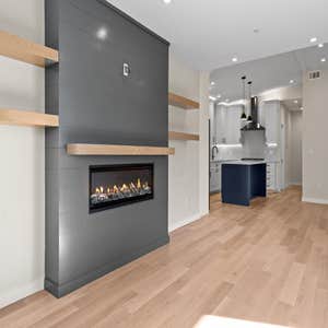Sunnyvale Modern Full Remodel/Addition with attached ADU. Includes custom cabinets, Quartz counters, modern fireplace and much more!