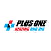 Plus One Heating and Air logo