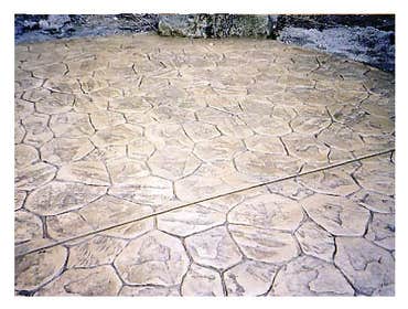 stone patio