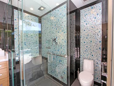 Glass Tile Steam Shower