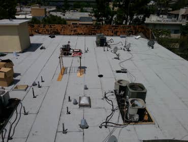 re-roof job (west hollywood ca