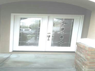 New Front Entrance Double Door