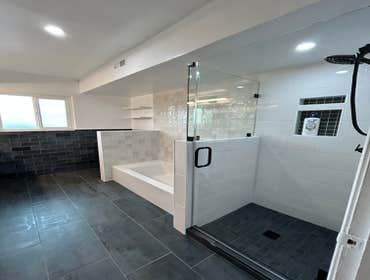 Camelia St, Bathroom remodel Full bathroom remodel with no layout changes, and window replacement