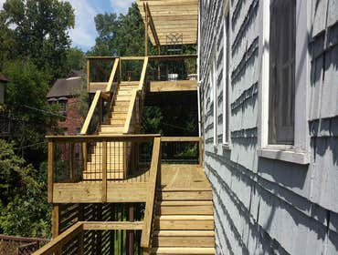 Decks and porches Three level deck