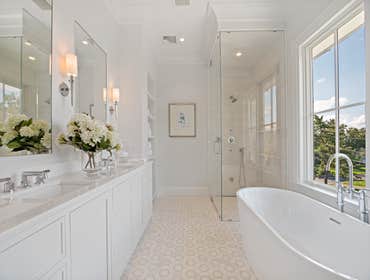 RPM HOME INC - GALLERY 1 Stone and shingle transitional beachside escape.