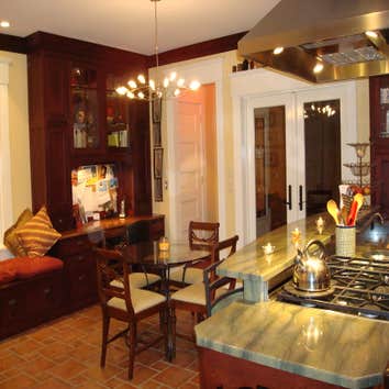 Custom Kitchen Custom cabinets designed and built for my family's kitchen
