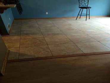 dining room tile