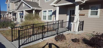 Ramps and Railings Most houses (even ranch style) have at least one or two steps at any entrance point to get into the home... Ramps and handrails are 