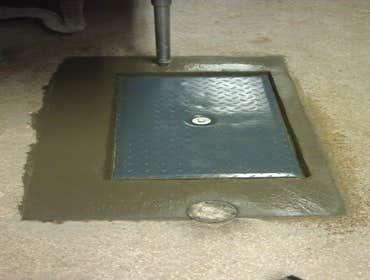 Indoor Grease Trap Installation This project was for the removal and installation of an indoor, in floor grease trap. The old grease trap had become ve